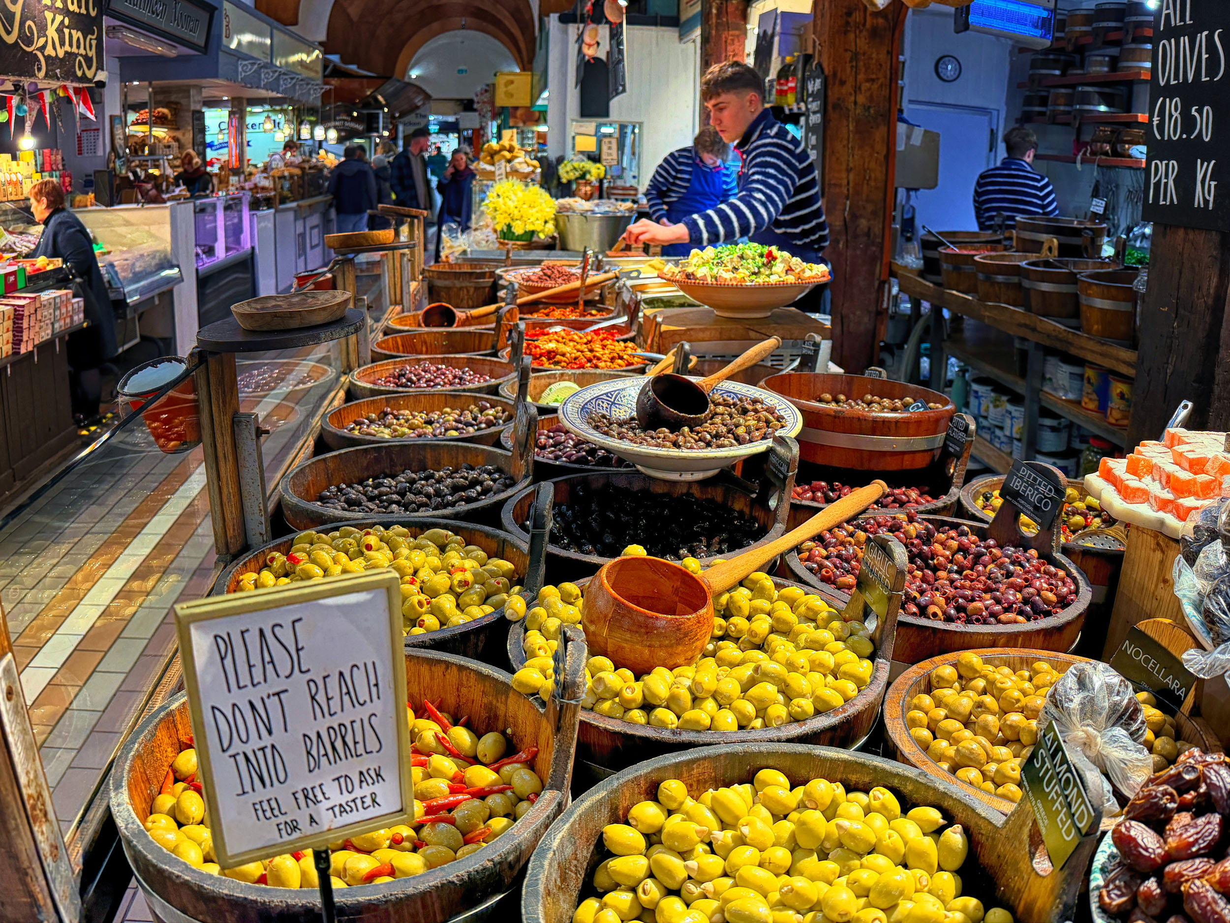 The Real Olive Company, English Market, downtown Cork, County Cork