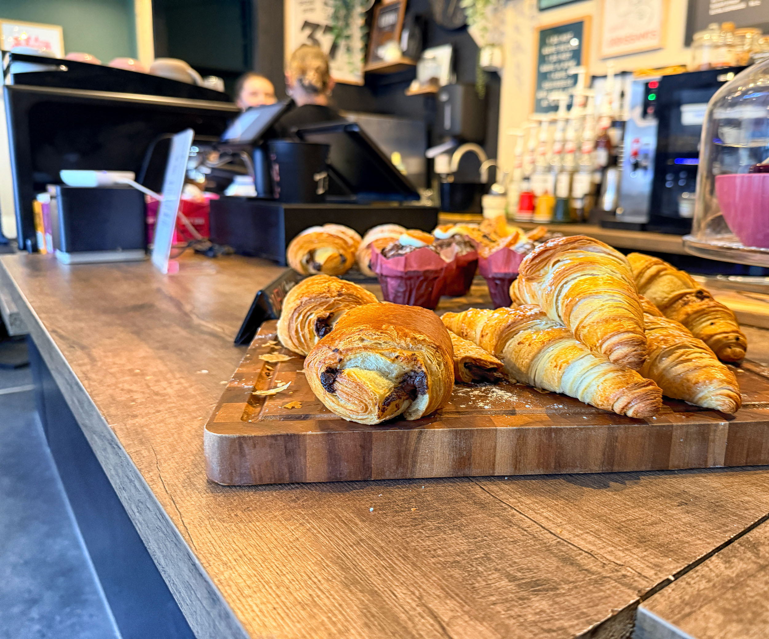 Croissants at Flat Out Coffee, Trim, County Meath